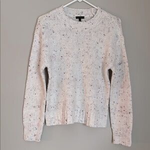 Violets and Roses Speckled Knit Sweater